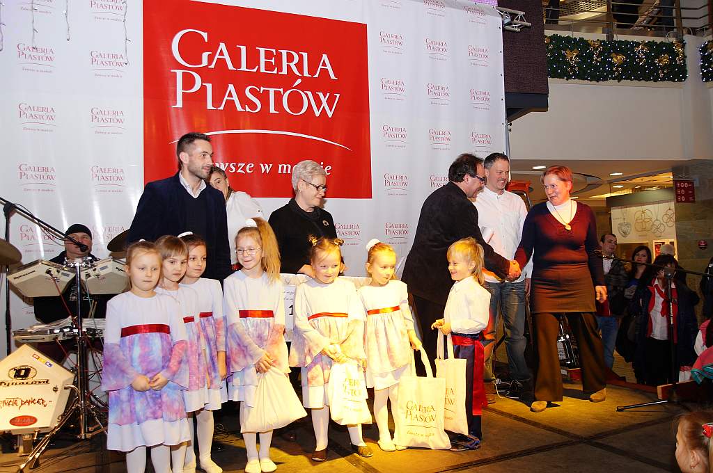 Przedszkolaki zaśpiewały w Galerii Piastów