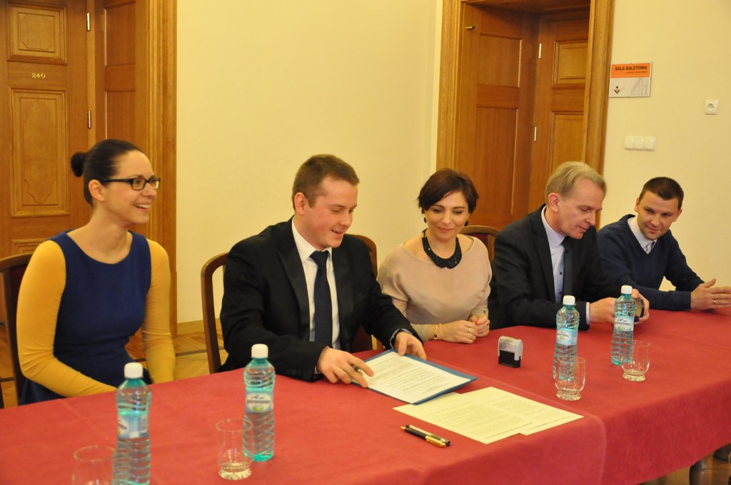 Uroczyste podpisanie dwóch porozumień w LCK