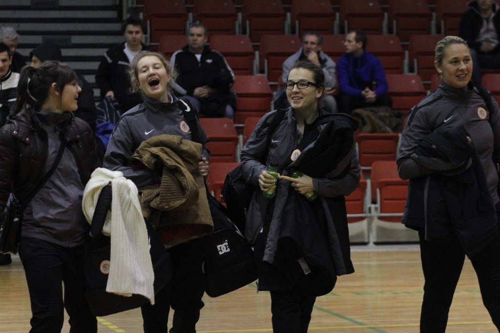 Mecz pokazowy: Becher -  Zagłębie Lubin Kobiety. 9:9