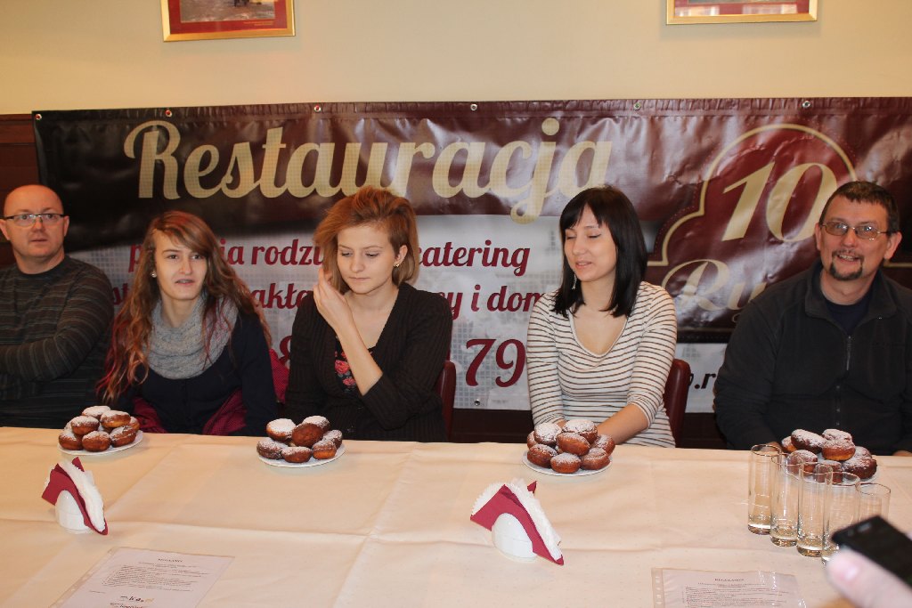 I Mistrzostwa Legnicy w Jedzeniu Pączków na Czas
