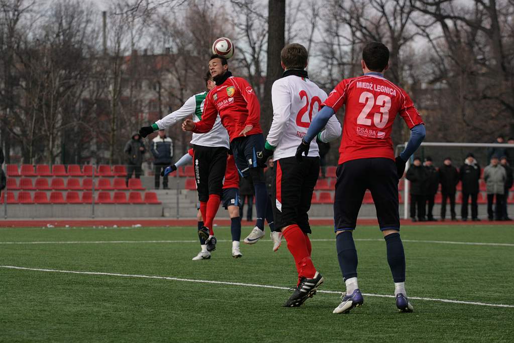 SPARING : Miedź Legnica - Zagłębie Sosnowiec 2:1