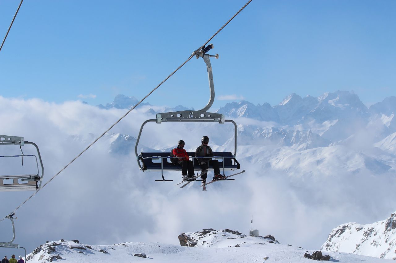 Narciarski raj we francuskich Alpach