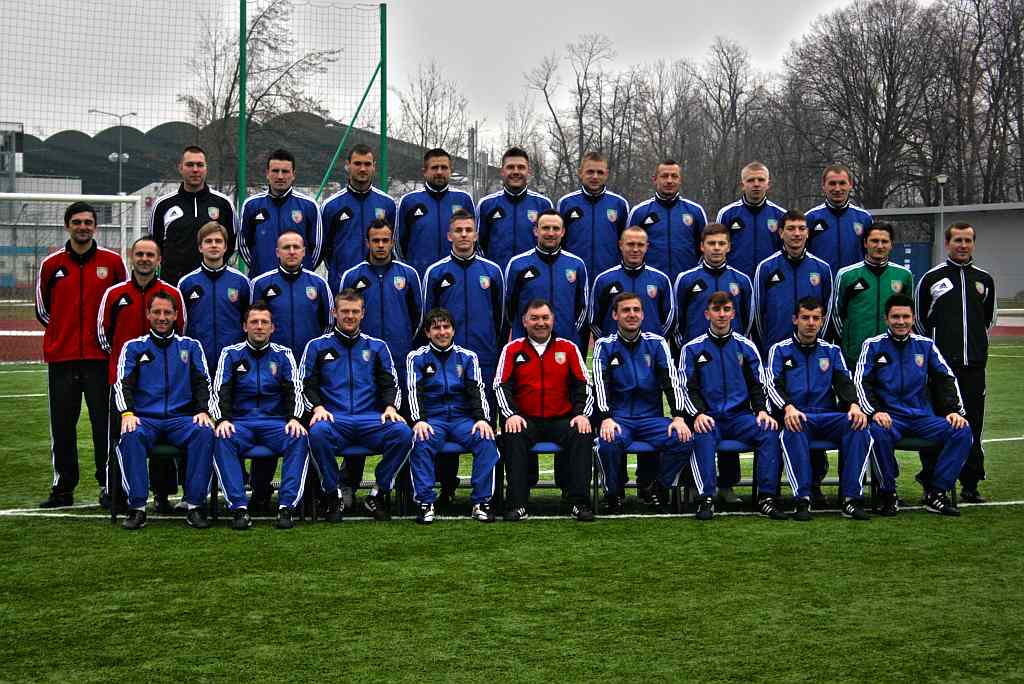 Sesja zdjęciowa pierwszego zespołu Miedzi Legnica