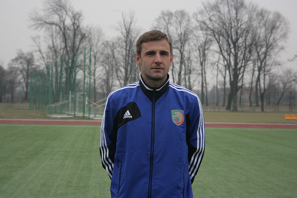 Sesja zdjęciowa pierwszego zespołu Miedzi Legnica