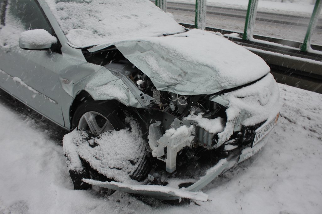Trzy wypadki na autostradzie