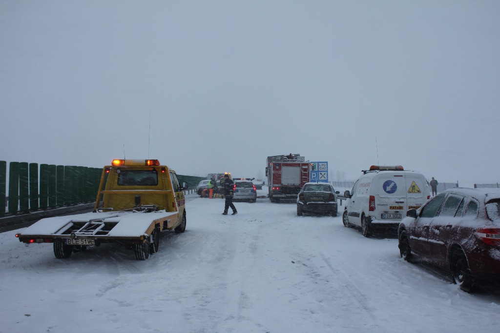 Trzy wypadki na autostradzie