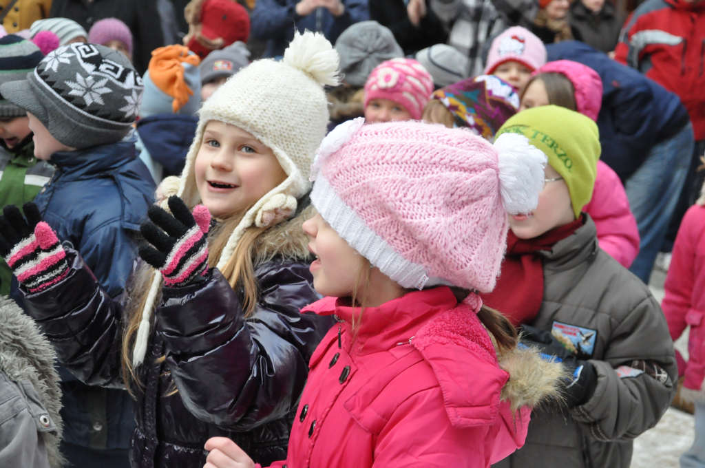 Dzieci i młodzież zmierzyli się w Biegu Zakochanych