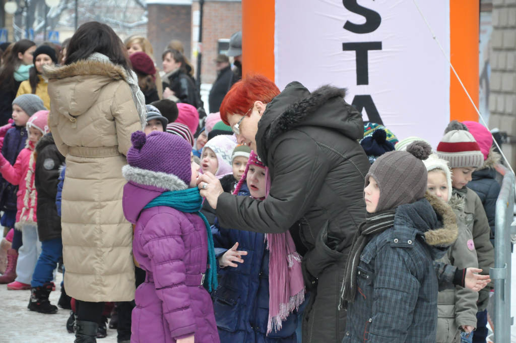 Dzieci i młodzież zmierzyli się w Biegu Zakochanych