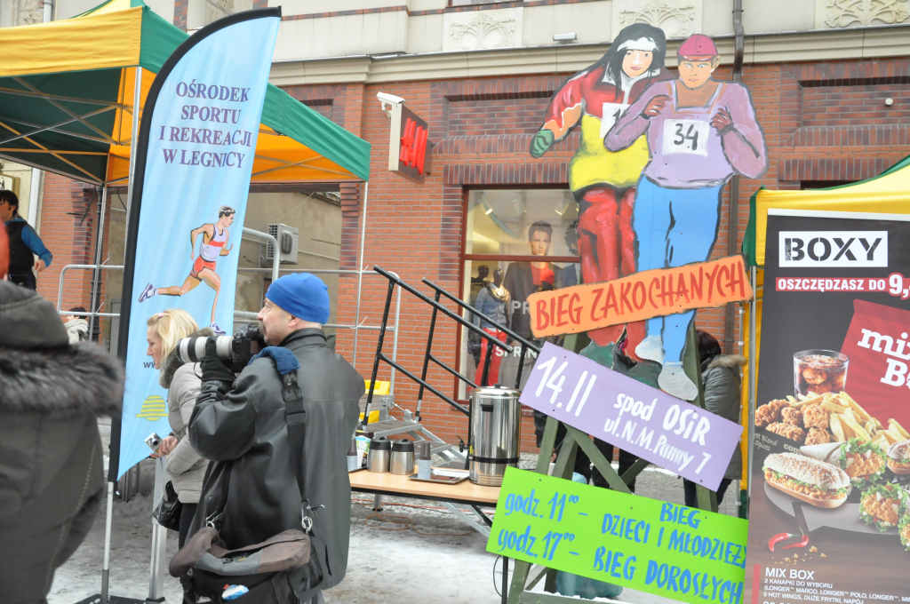 Dzieci i młodzież zmierzyli się w Biegu Zakochanych