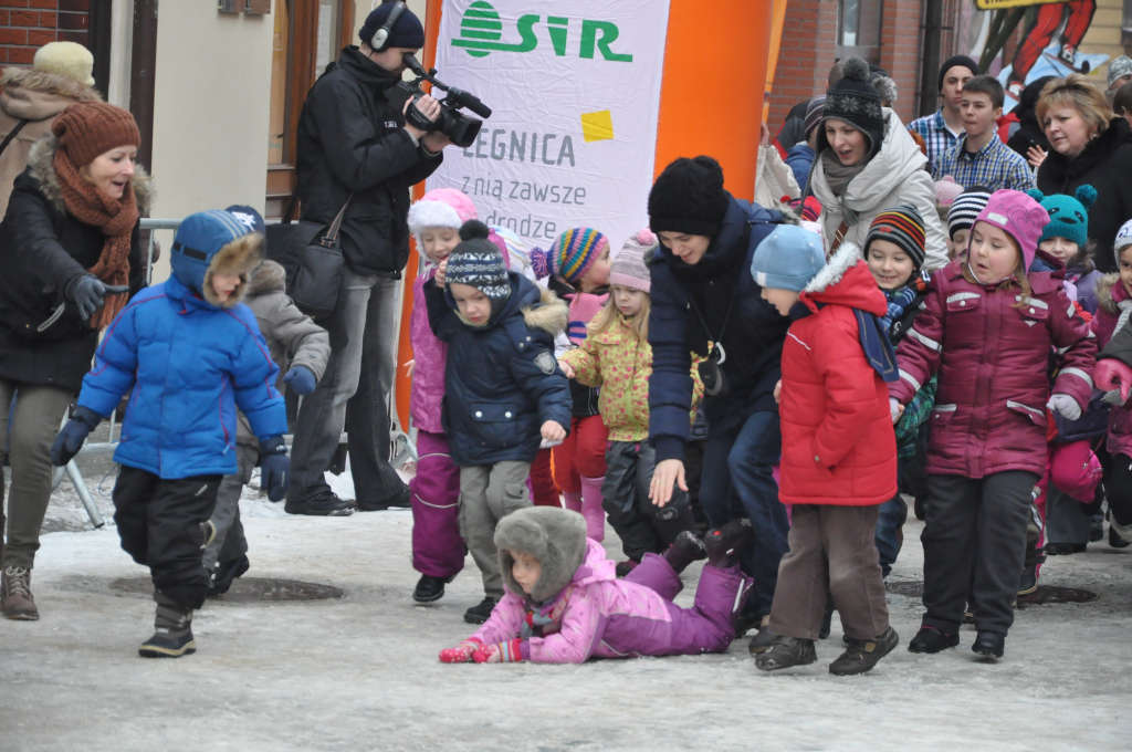 Dzieci i młodzież zmierzyli się w Biegu Zakochanych