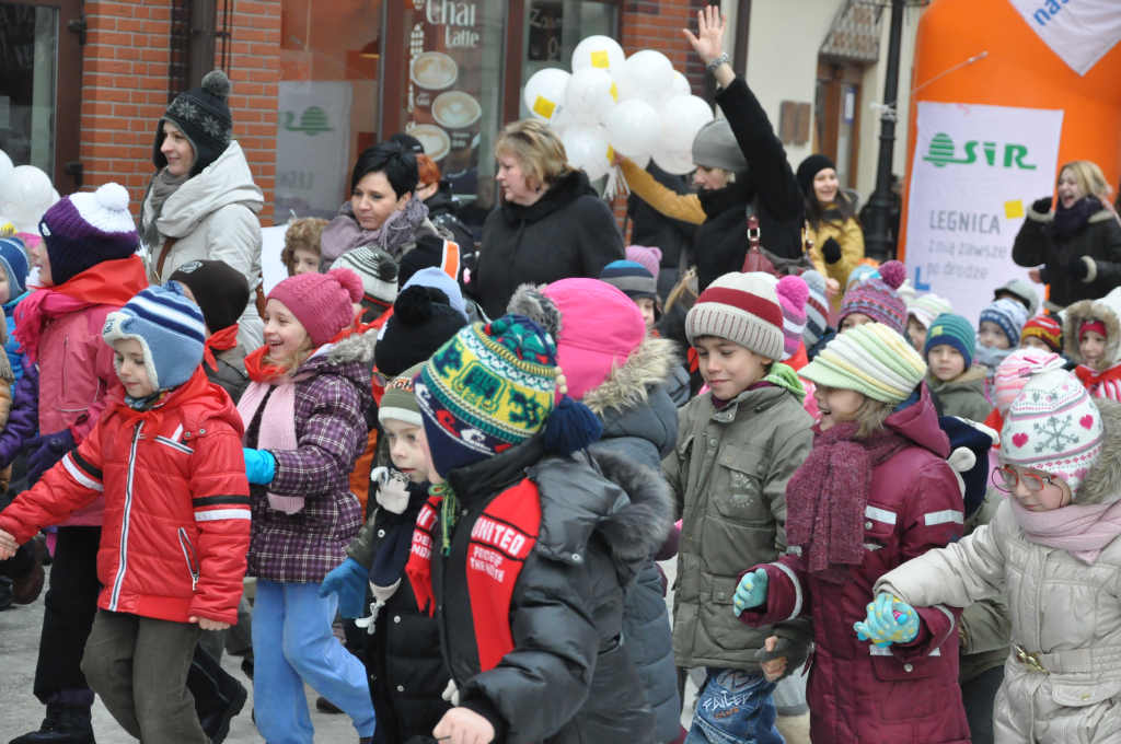 Dzieci i młodzież zmierzyli się w Biegu Zakochanych