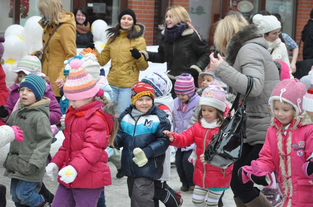 Dzieci i młodzież zmierzyli się w Biegu Zakochanych