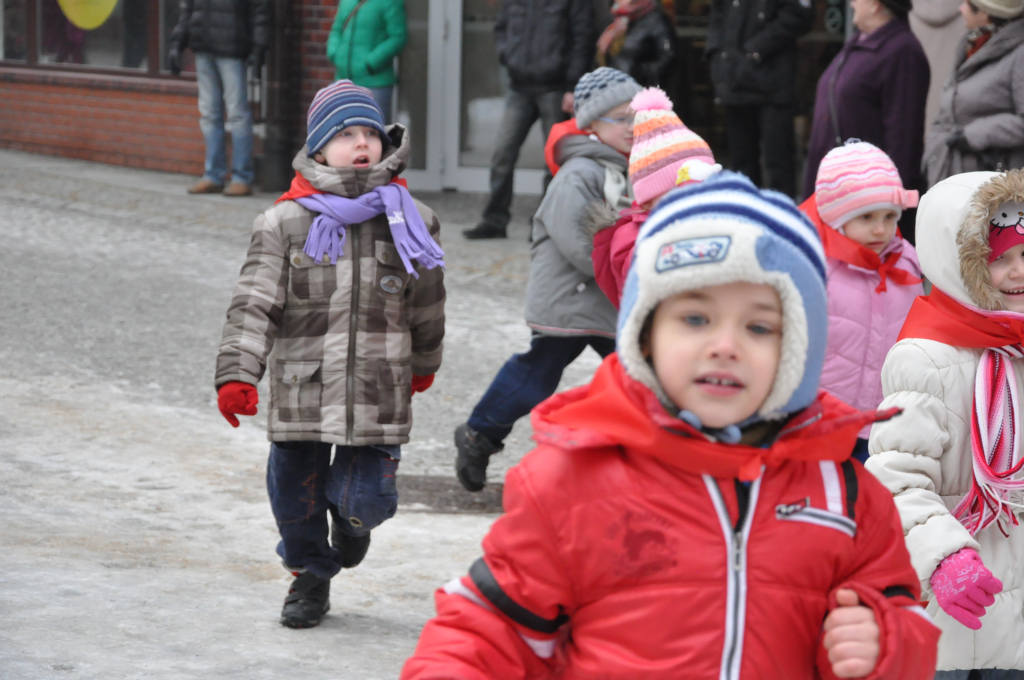 Dzieci i młodzież zmierzyli się w Biegu Zakochanych