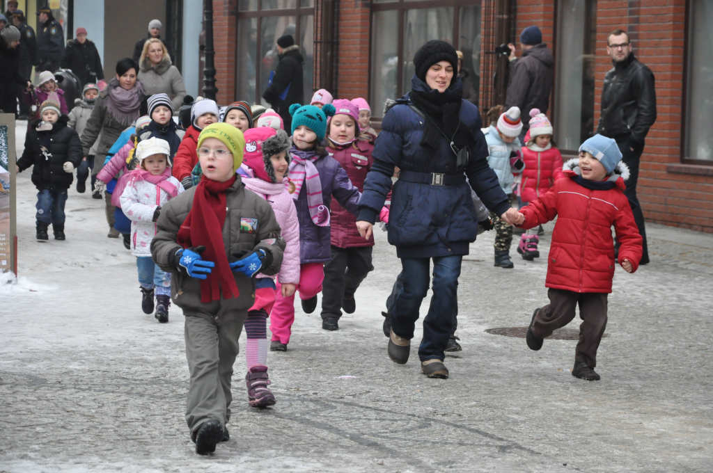 Dzieci i młodzież zmierzyli się w Biegu Zakochanych