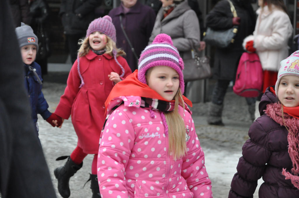 Dzieci i młodzież zmierzyli się w Biegu Zakochanych