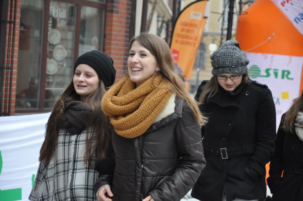 Dzieci i młodzież zmierzyli się w Biegu Zakochanych