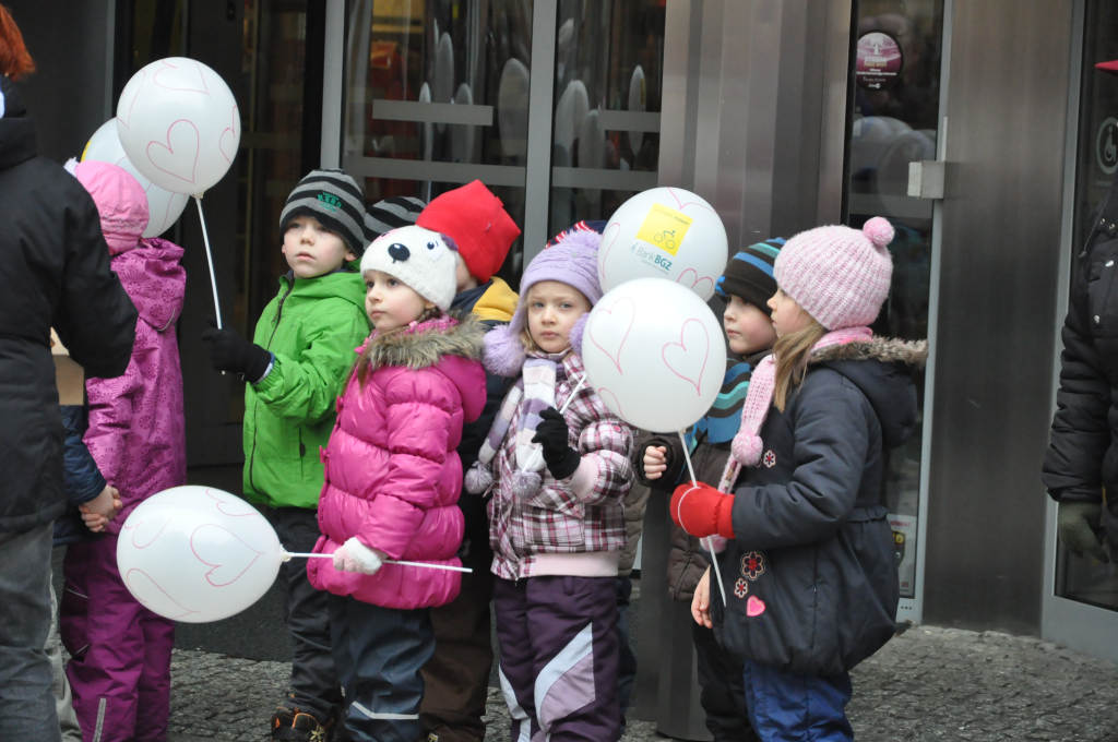 Dzieci i młodzież zmierzyli się w Biegu Zakochanych
