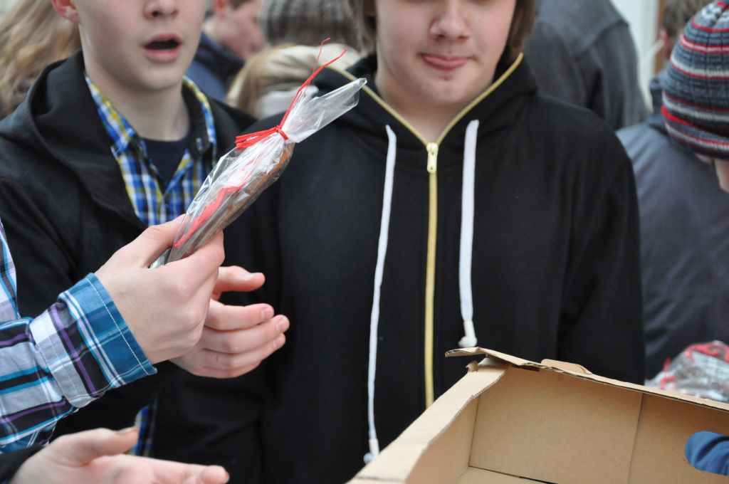 Dzieci i młodzież zmierzyli się w Biegu Zakochanych