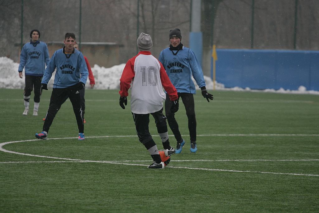 SPARING: Konfeks Legnica - Polonia Środa Śląska 2:0