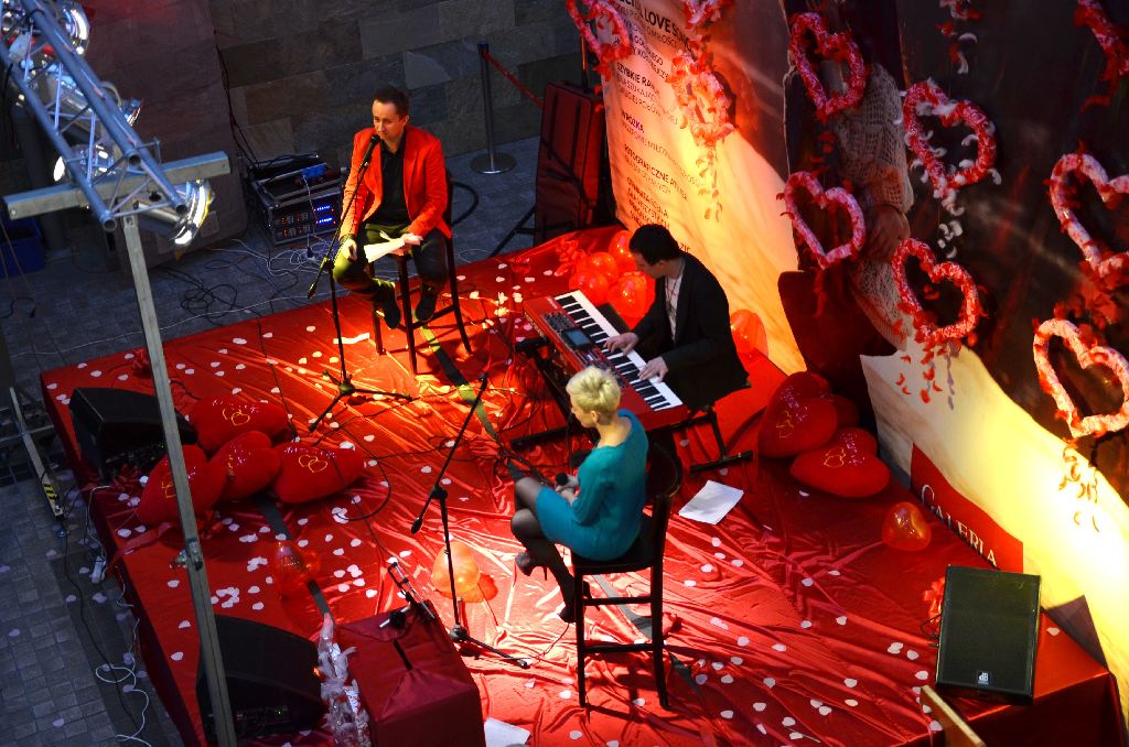 Koncert walentynkowy Love Songs w Galerii Piastów