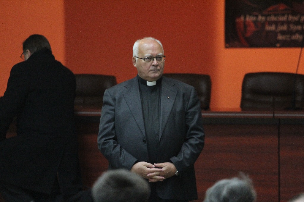 Ksiądz Waldemar Chrostowski w Legnicy