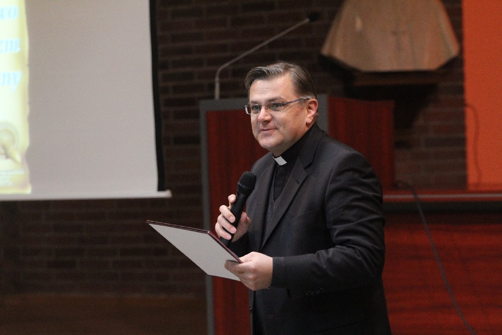 Ksiądz Waldemar Chrostowski w Legnicy