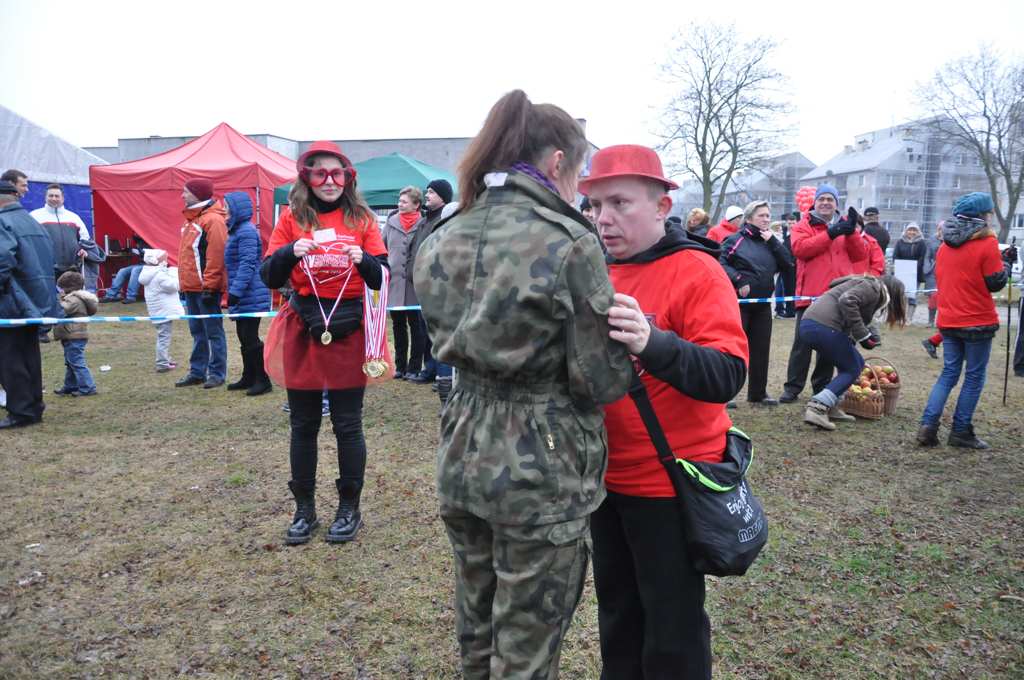 IV Walentynkowy Bieg Nordic Walking w Ścinawie
