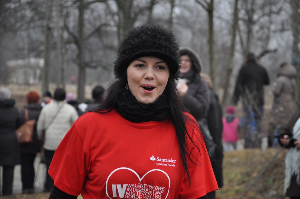 IV Walentynkowy Bieg Nordic Walking w Ścinawie