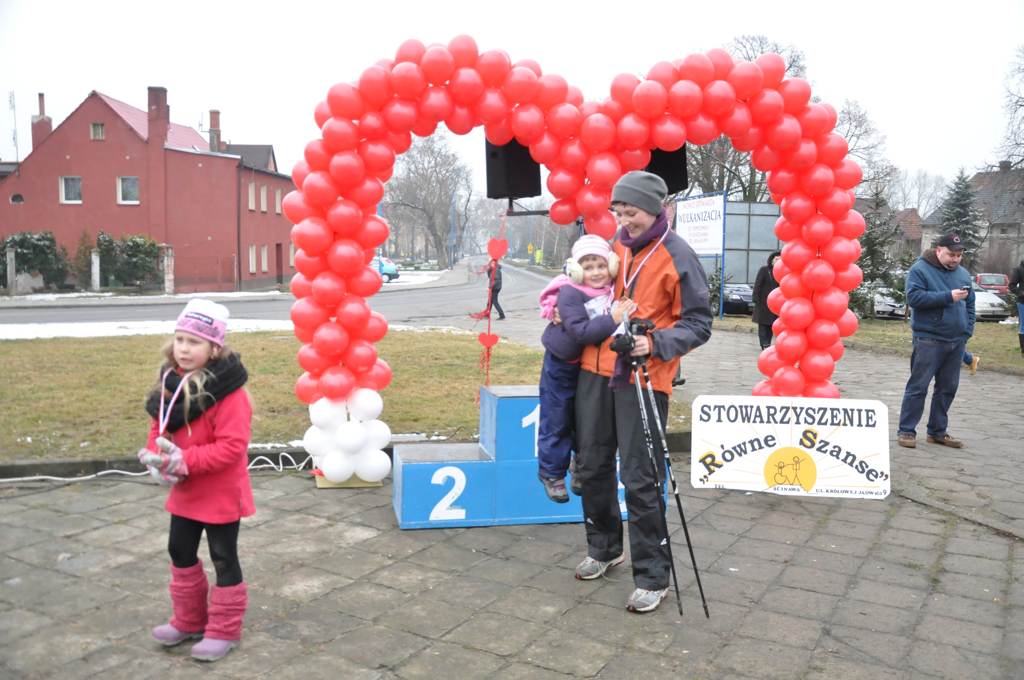 IV Walentynkowy Bieg Nordic Walking w Ścinawie