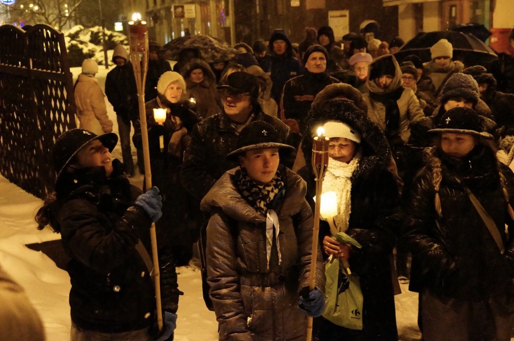 Droga Krzyżowa na ulicach Legnicy