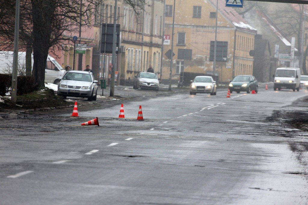 Znowu łatają Jaworzyńską