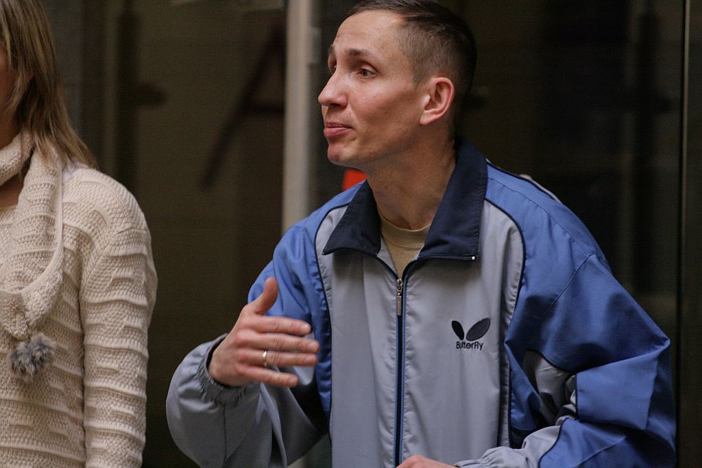 Pokazowe zajęcia i trening w tenisie stołowym
