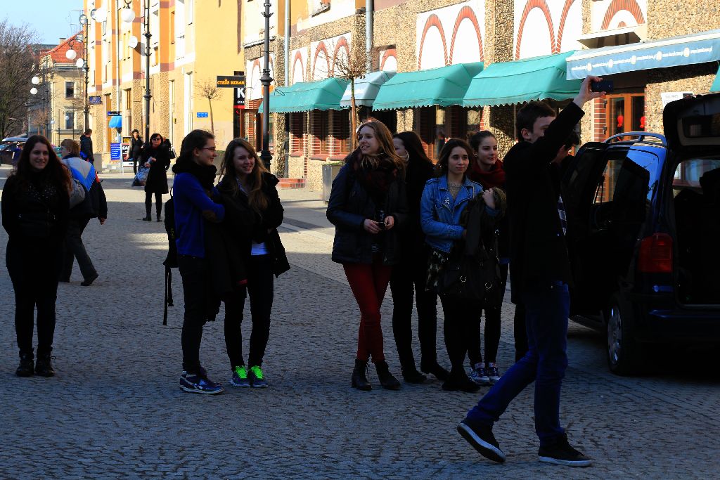 Flash mob w I Liceum Ogólnokształcącym