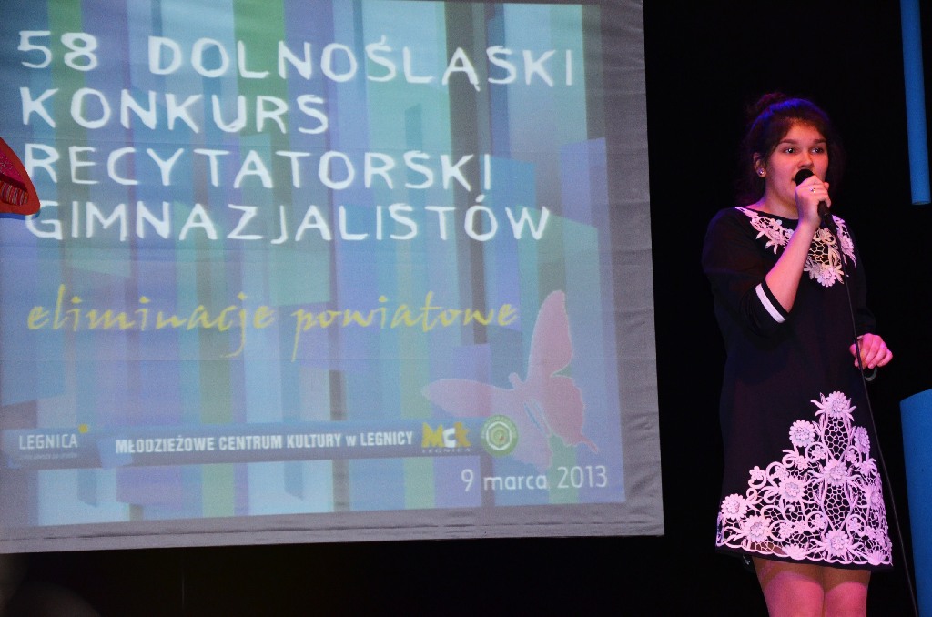 58. Dolnośląski Konkurs Recytatorski
