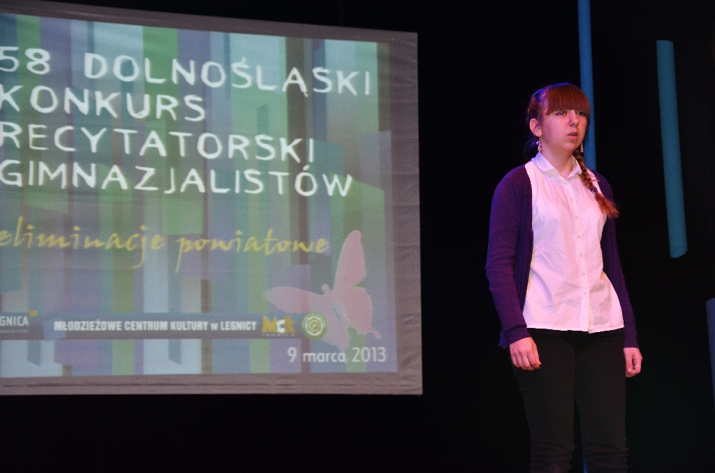 58. Dolnośląski Konkurs Recytatorski
