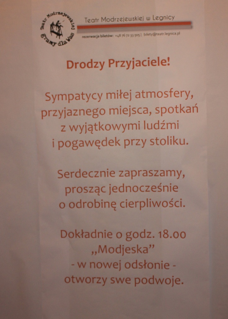Caffe Modjeska zaprasza nowym wystrojem