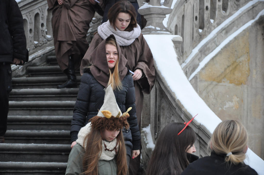 Happeningiem zachęcali do „Matki Joanny od Aniołów”