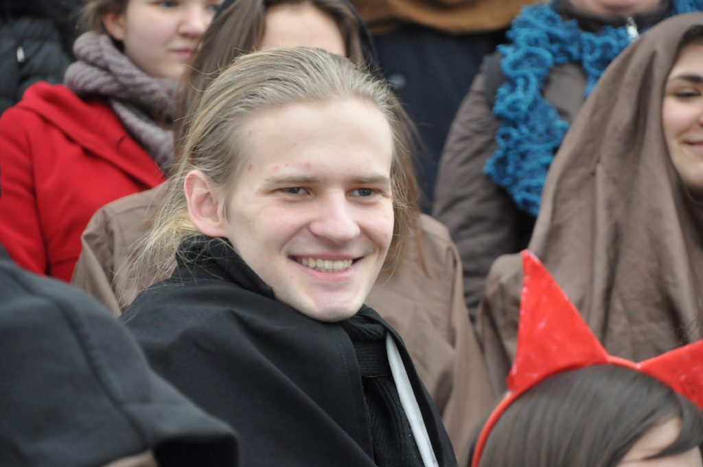 Happeningiem zachęcali do „Matki Joanny od Aniołów”