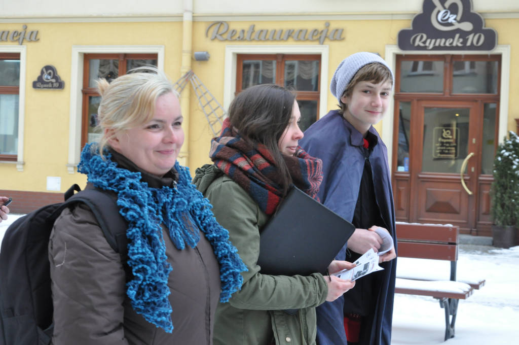 Happeningiem zachęcali do „Matki Joanny od Aniołów”