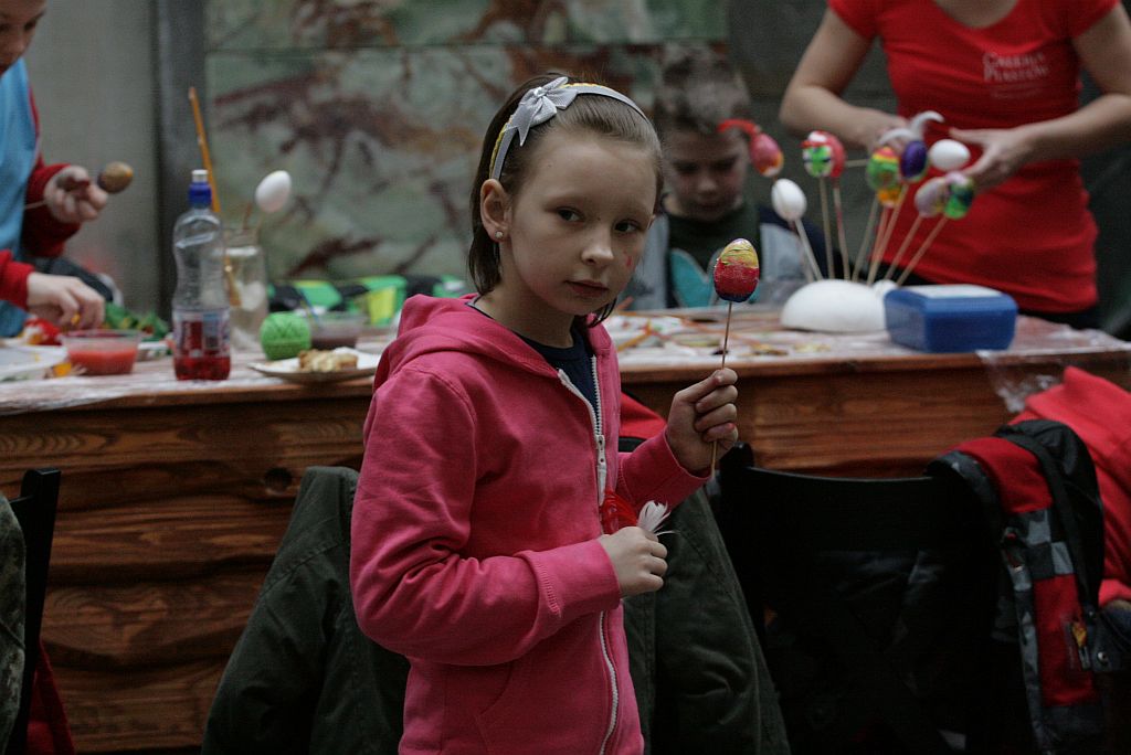 Malowali pisanki w Galerii Piastów