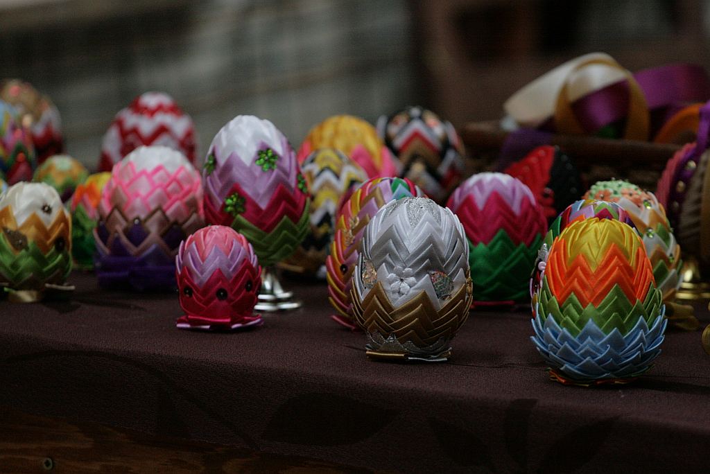 Malowali pisanki w Galerii Piastów