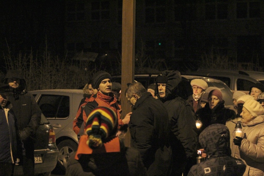 Droga Krzyżowa na osiedlu Kopernik