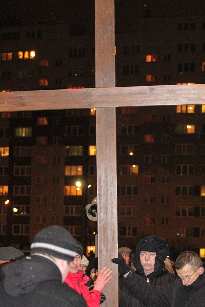 Droga Krzyżowa na osiedlu Kopernik