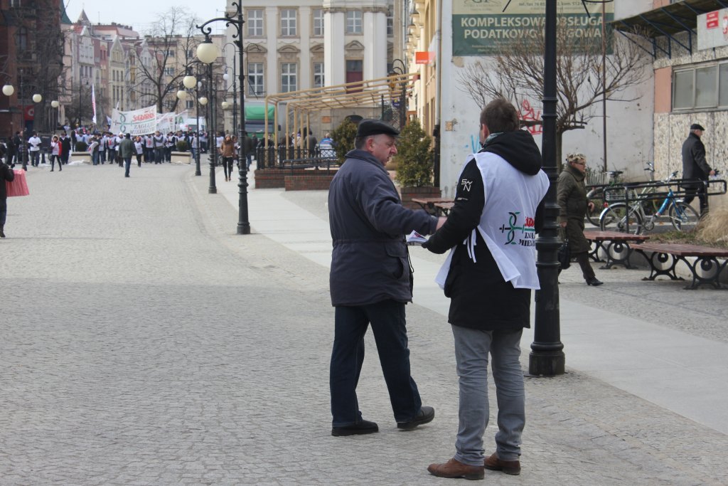 Solidarność przeszła ulicami miasta. Z hukiem!