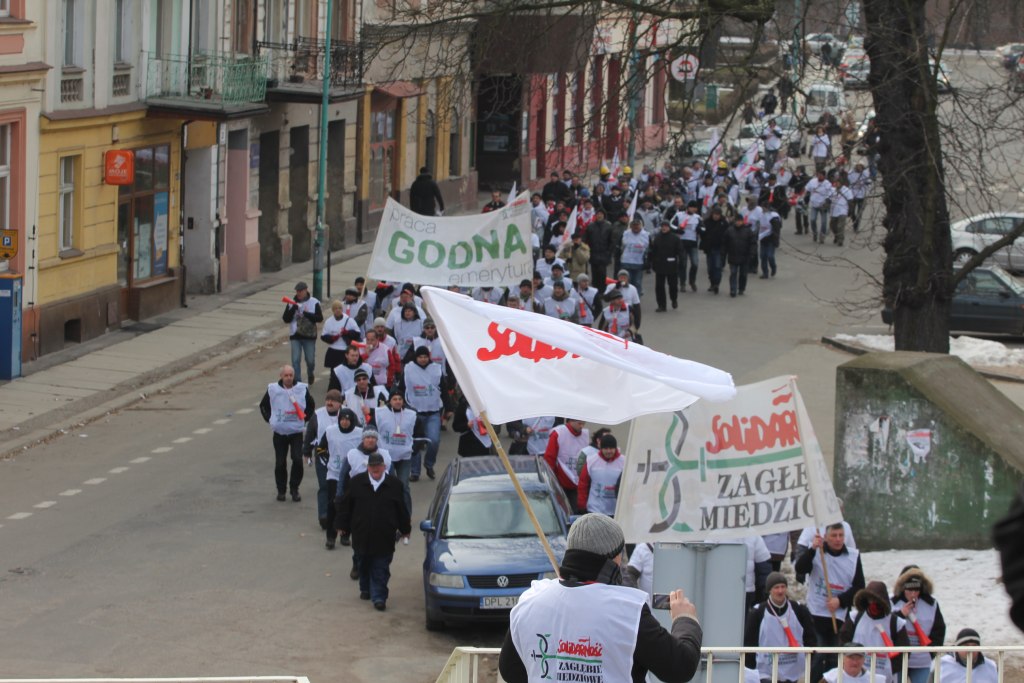 Solidarność przeszła ulicami miasta. Z hukiem!