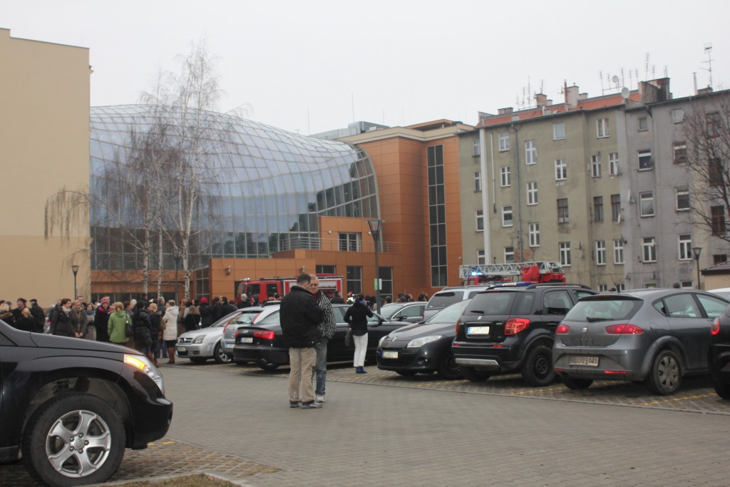 Ćwiczenia straży pożarnej w Letii Business Center