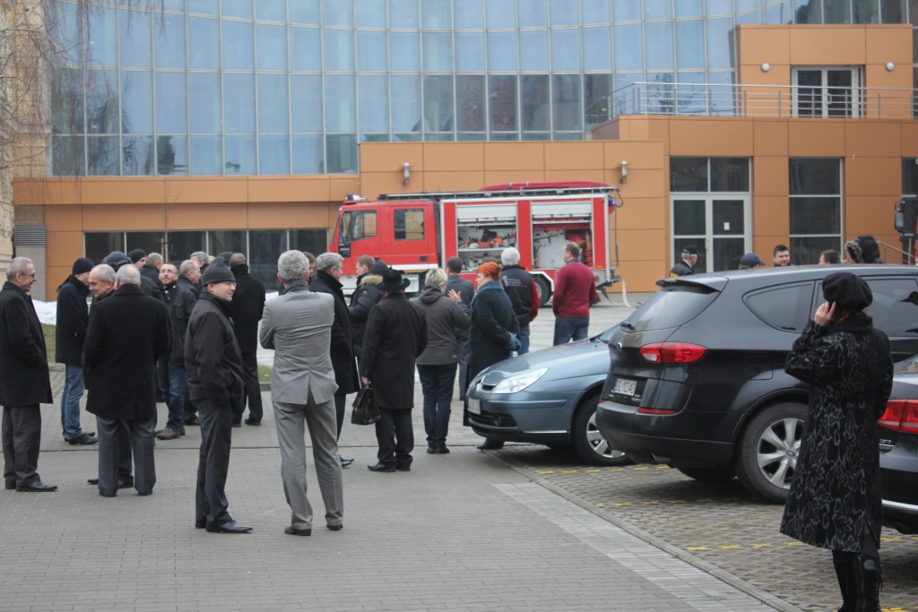 Ćwiczenia straży pożarnej w Letii Business Center
