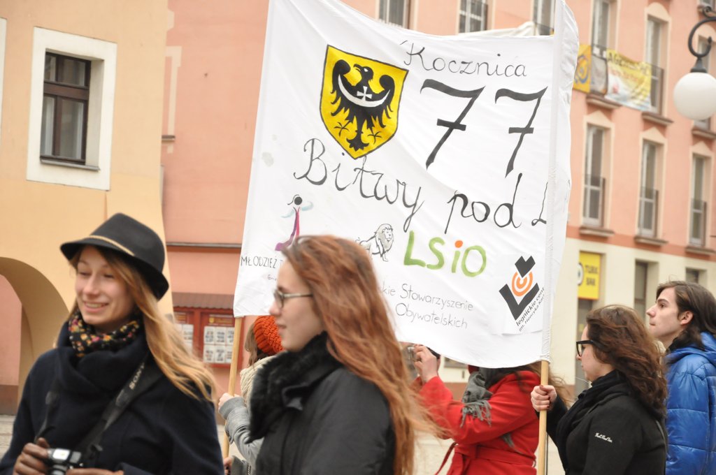 Młodzi pamiętali o 772. rocznicy bitwy pod Legnicą 
