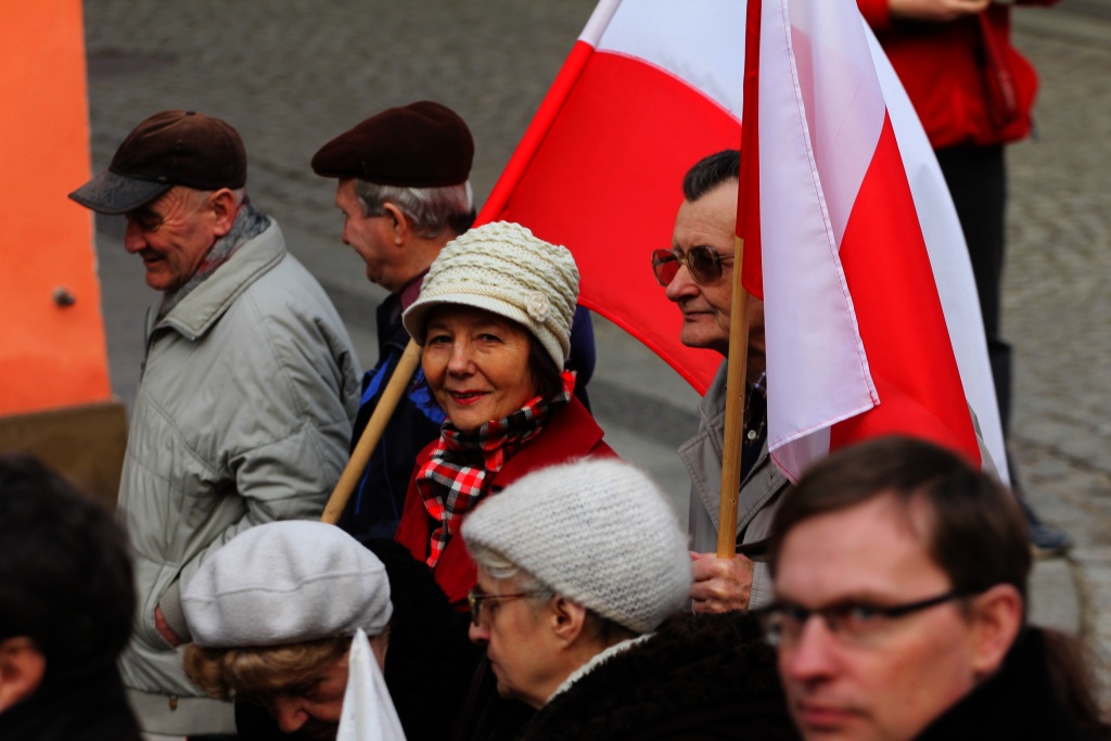 Smoleńska rocznica w Legnicy. „Precz z Iwanem!”
