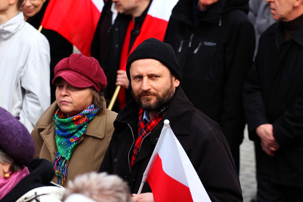 Smoleńska rocznica w Legnicy. „Precz z Iwanem!”